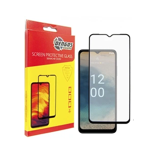 Скло захисне Dengos Full Glue Nokia G22 (black) (TGFG-307) зображення 1