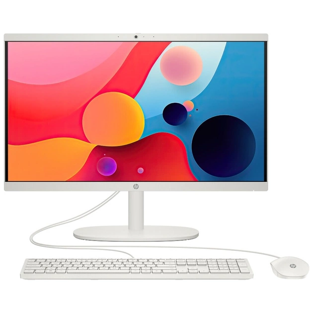 Комп'ютер HP 22-dg0000ua AiO / i3-N300, 8, 512, WiFi, Cam, K&M (AE0P1EA) - зображення 1