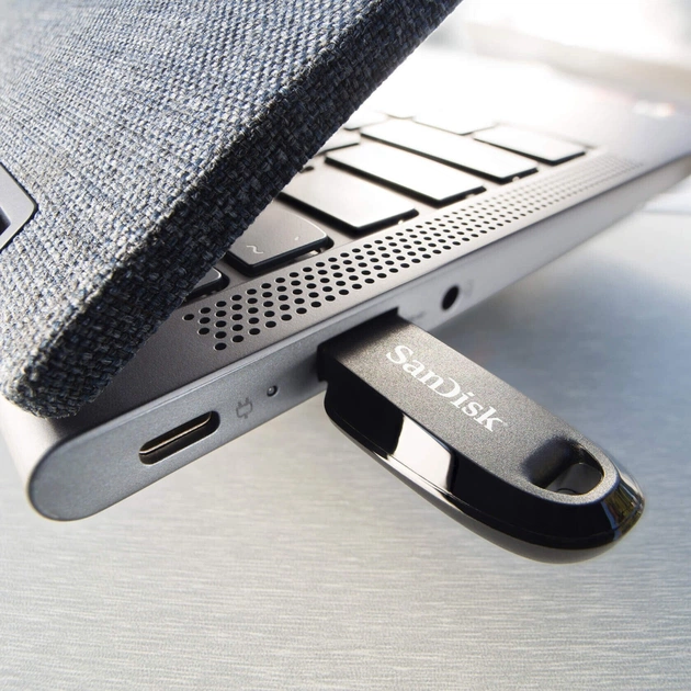 USB флеш накопичувач SanDisk 32GB Ultra Curve Black USB 3.2 (SDCZ550-032G-G46) - picture 5