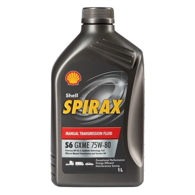 Трансмісійна олива Shell Spirax S6 GXME 75W-80, 1л (4510) - изображение 1