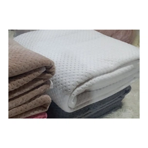 Покривало ШЕМ Версаль білий велюр гіпоалергенне євро 220х240 (ПВерсальВелюр_біле) зображення 1