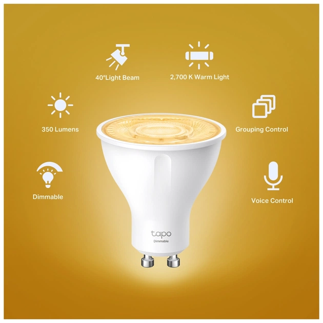 Розумна лампочка TP-Link TAPO-L610 - picture 4