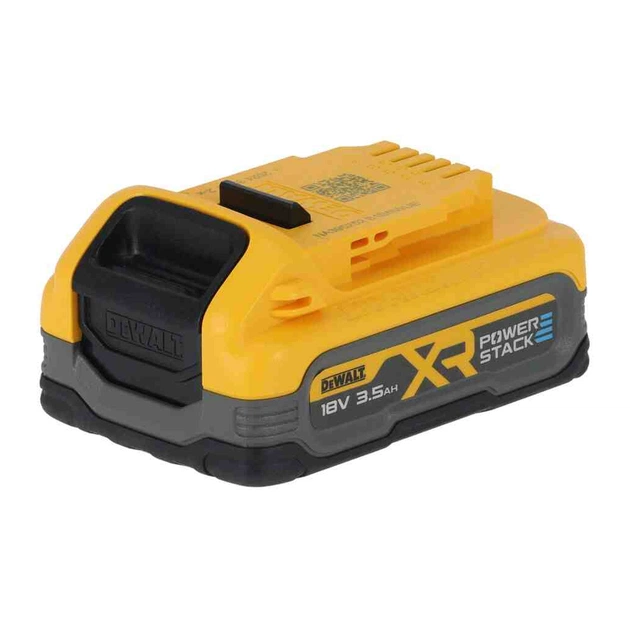 Акумулятор до електроінструменту DeWALT 18V XR Li-lon PowerStack 3.5Ah, вага 0.54 кг (DCBP318) - изображение 4
