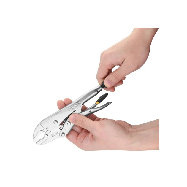 Кліщі Tolsen затискні 180 мм Профі (10380) - picture 6