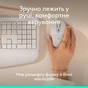 Мишка Logitech Signature Comfort Plus M850L Wireless/USB-C Off-White (910-007716) - зменшене зображення 7