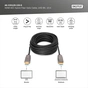 Кабель мультимедійний HDMI M to HDMI M 15m 8K AOC hybrid-fiber black Digitus (AK-330126-150-S) - зменшене зображення 5