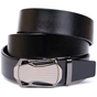 Ремінь Vintage Чоловічий з пряжкою автомат Чорний (20355) - зменшене зображення 1