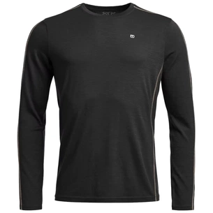 Термокофта Ortovox 185 Rock'n'Wool Long Sleeve Mns black raven - L - чорний (025.001.1287) зображення 1