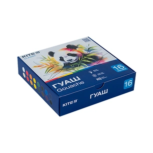 Гуашеві фарби Kite Classic 16 кольорів х 20 мл (K-096) изображение 1