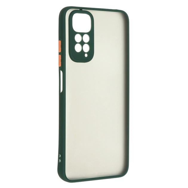 Чохол до мобільного телефона Armorstandart Frosted Matte Xiaomi Redmi Note 11 / Note 11s Dark Green (ARM66738) - зображення 1