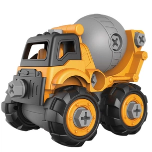 Конструктор Microlab Toys Будівельна техніка - бетономішалка (MT8908) зображення 1