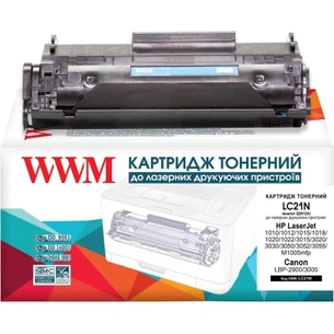 Картридж WWM для HP LJ 1010/1012/1015/1020/1022 (LC21N) зображення 1