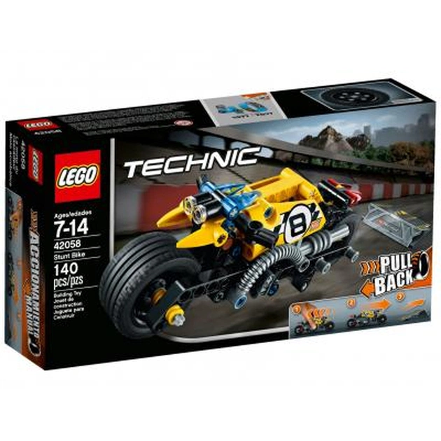 Конструктор LEGO Technic Мотоцикл для трюків (42058) - изображение 1
