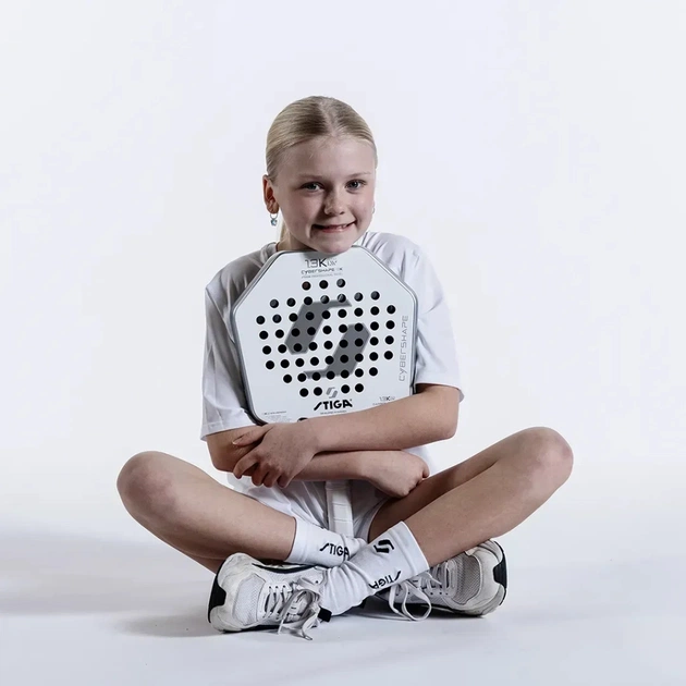 Ракетка для падел тенісу Stiga Racket 1.3K Ultra LW Cybershape (2203-1829-03) (931519) - зображення 4