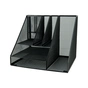 Настільний набір Axent підставка-органайзер мультифункціональна 345x290x290 мм металева чорний (2127-01-A) - зменшене зображення 1