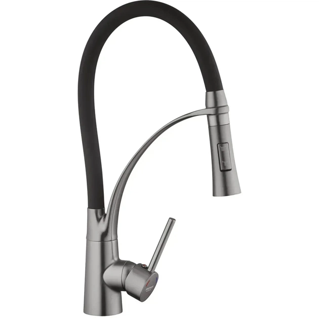 Змішувач Kroner Ersel-GRP03393BLK (CV033800) - picture 3