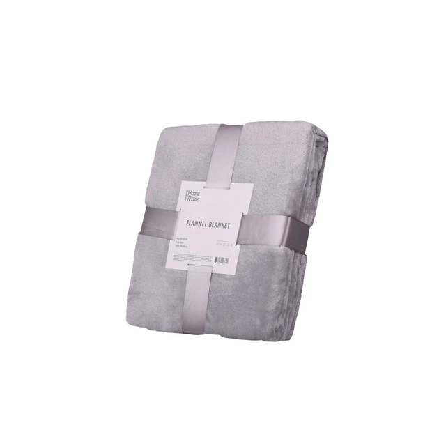 Плед Ardesto Flannel сірий 200х220 см (ART0204SB) - зображення 1