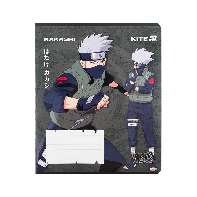 Зошит Kite Naruto, 12 аркушів, клітинка (NR25-232) - picture 3