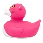 Игрушка для ванной Funny Ducks Утка Пантера Розовая (L1314) - уменьшенное изображение 2