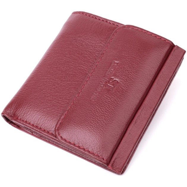 Кошелек ST Leather Из натуральной кожи Бордовый (22544) - изображение 1