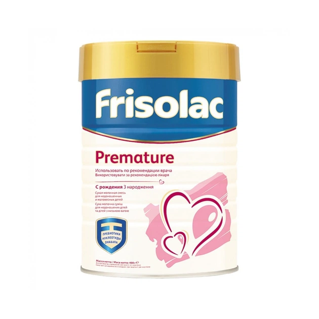 Дитяча суміш Friso Frisolac Premature 400 г (8716200718127) - зображення 1