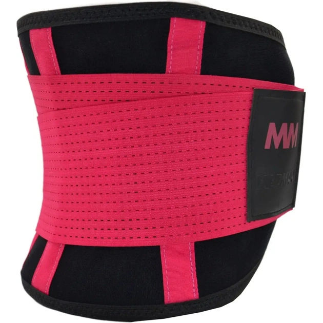 Пояс компресійний MadMax MFA-277 Slimming and Support Belt black/rubine red S (MFA-277-RED_S) - зображення 1