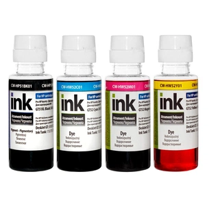Чорнило ColorWay HP Ink Tank 115/315/415 (4х100мл) BK/С/M/Y (CW-HP51/HW52SET01) зображення 1