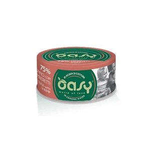 Консерви для котів OASY Wet More Love з тунцем та креветками 70 г (8053017344881) зображення 1