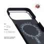 Чохол до мобільного телефона Armorstandart BlackIcon Aramid Plain MagCase Apple iPhone 18 Pro Black (ARM92838) - зменшене зображення 3