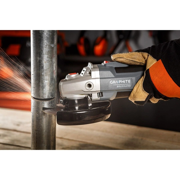 Шліфувальна машина Graphite Energy+ 18V, 125мм, 9200об/хв, 2.28кг (без АКБ та ЗП) (58GE142) - picture 3