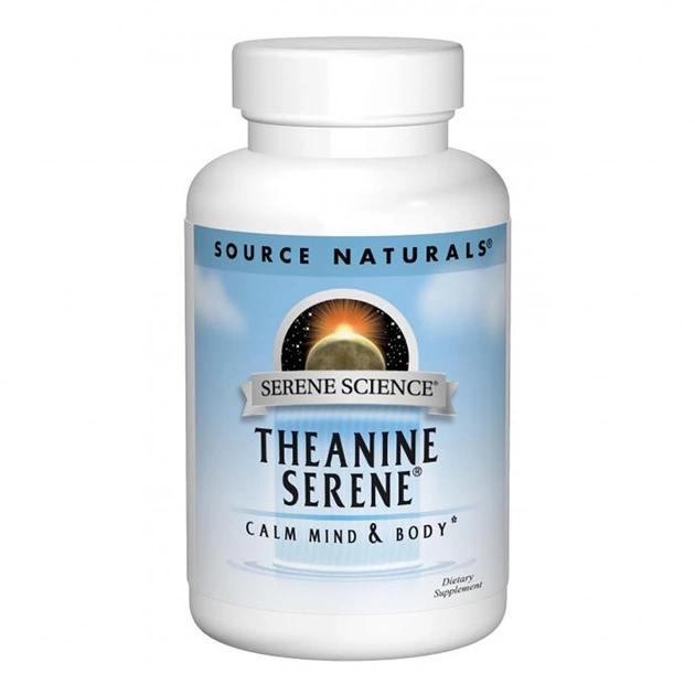 Амінокислота Source Naturals Теанін Серен, Serene Science, 30 таблеток (SN1774) - зображення 1