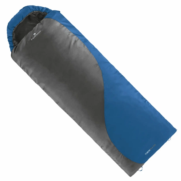 Спальний мішок Ferrino Yukon Plus SQ +7C Blue/Grey Left (928040) - зображення 1