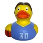 Игрушка для ванной Funny Ducks Утка Баскетболист (1329) - уменьшенное изображение 2