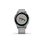 Смарт-годинник Garmin vivoactive 4S, Powder Gray/Silver (010-02172-03) - зменшене зображення 2