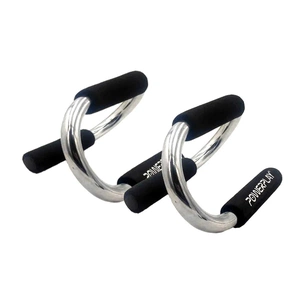 Упори для віджимань PowerPlay 4318 металеві S-подібні (PP_4318) зображення 1