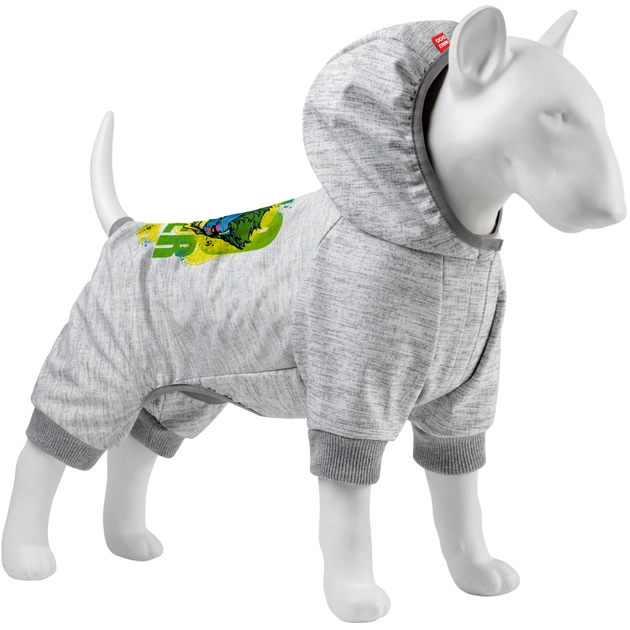 Комбінезон для тварин Collar WAUDOG Clothes "Джокер" софтшелл M45 B 53-59 см, С 38-42 см (309-2008) - зображення 1