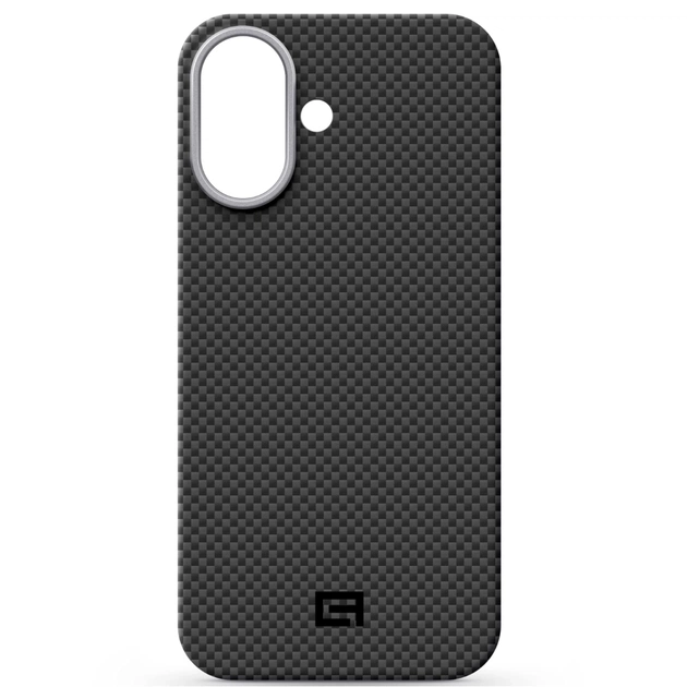 Чохол до мобільного телефона Armorstandart BlackIcon Kevlar MagCase Apple iPhone 17 Black (ARM88532) - зображення 1