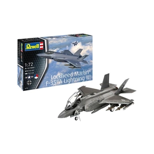 Збірна модель Revell Літак Lockheed Martin F-35A Lightning II, рівень 4, 1:72 (RVL-03799) зображення 1