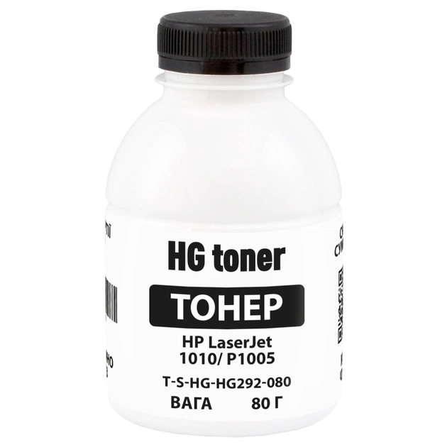 Тонер HP LJ 1010/P1005, 80 г HG (TSM-HG292-080) - зображення 1