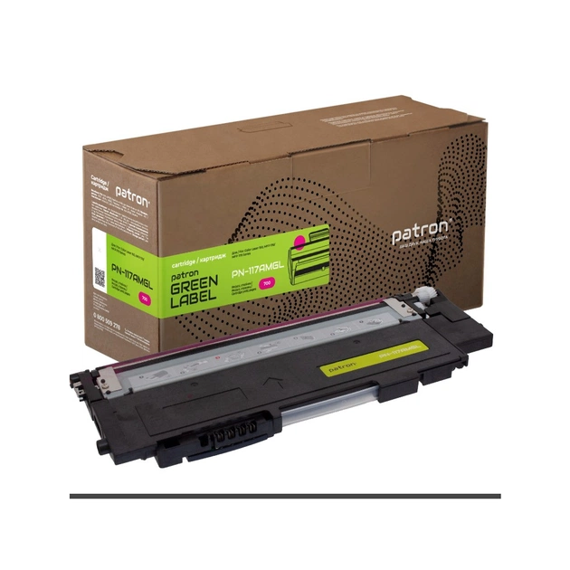 Тонер-картридж Patron HP 117A (W2073A) magenta Green Label (PN-117AMGL) - зображення 1