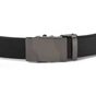 Ремінь Vintage Чоловічий з пряжкою хвиля Чорний (20250) - зменшене зображення 4