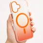 Чохол до мобільного телефона BeCover FIBRA Shock-Proof MagSafe Apple iPhone 17 Orange (715446) - зменшене зображення 8