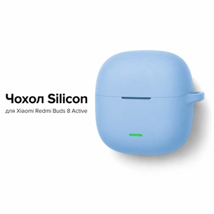 Чехол для наушников BeCover Silicon для Xiaomi Redmi Buds 8 Active Blue (715902) изображение 1
