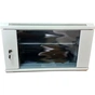Шафа настінна Hypernet 9U 19" 600x350 (WMNC-35-9U-FLAT-AC) - зменшене зображення 3