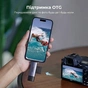 Зчитувач флеш-карт Ugreen USB-C + USB to TF/SD 3.0 CM185 gray (50706) - уменьшенное изображение 8