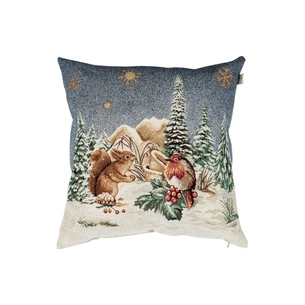 Наволочка Прованс гобеленова Блакитне сяйво 45х45см Білочка (4823093450189) зображення 1