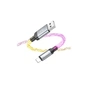 Дата кабель USB 2.0 AM to Lightning 1.0m U112 Shine gray HOCO (6931474788801) - уменьшенное изображение 4