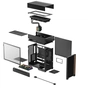 Корпус DeepCool CL6600 Black (R-CL6600-BKNNA0-G-1) - зменшене зображення 6