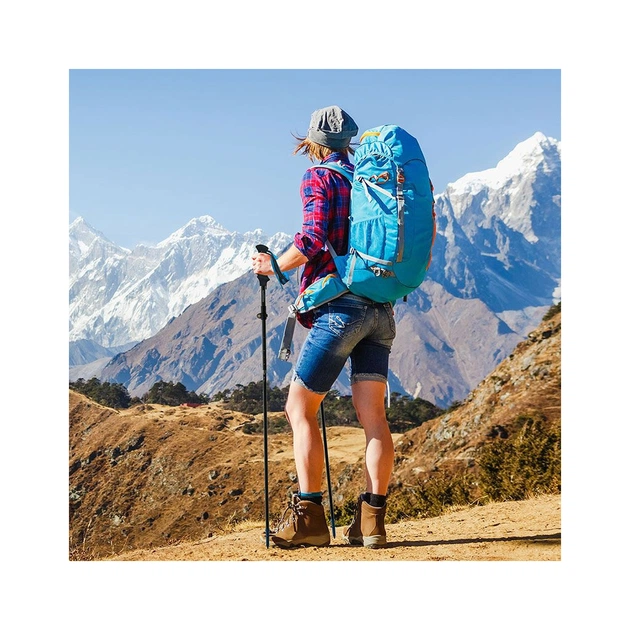 Трекінгові палиці Naturehike ST07 NH18D010-Z 115-135 см блакитна 1 шт (6927595748510) - picture 5