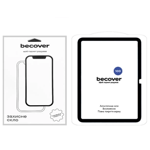Скло захисне BeCover 10D Apple iPad 10.9" (2022/2024)/iPad (А16) 2025 11" Black (710576) зображення 1